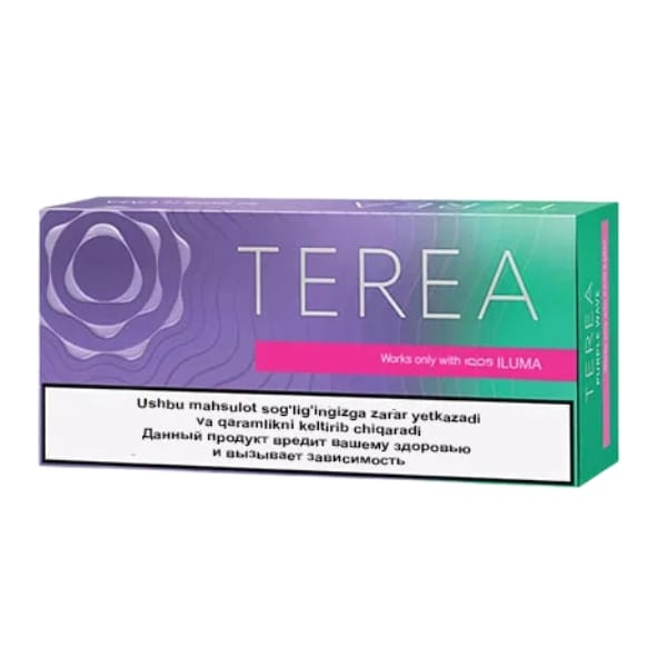 Buy IQOS Terea Purple Wave Uzbekistan Stick for ILUMA